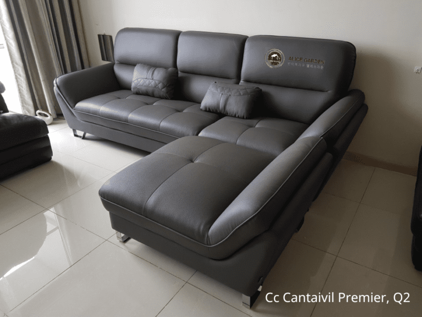 sofa màu xám