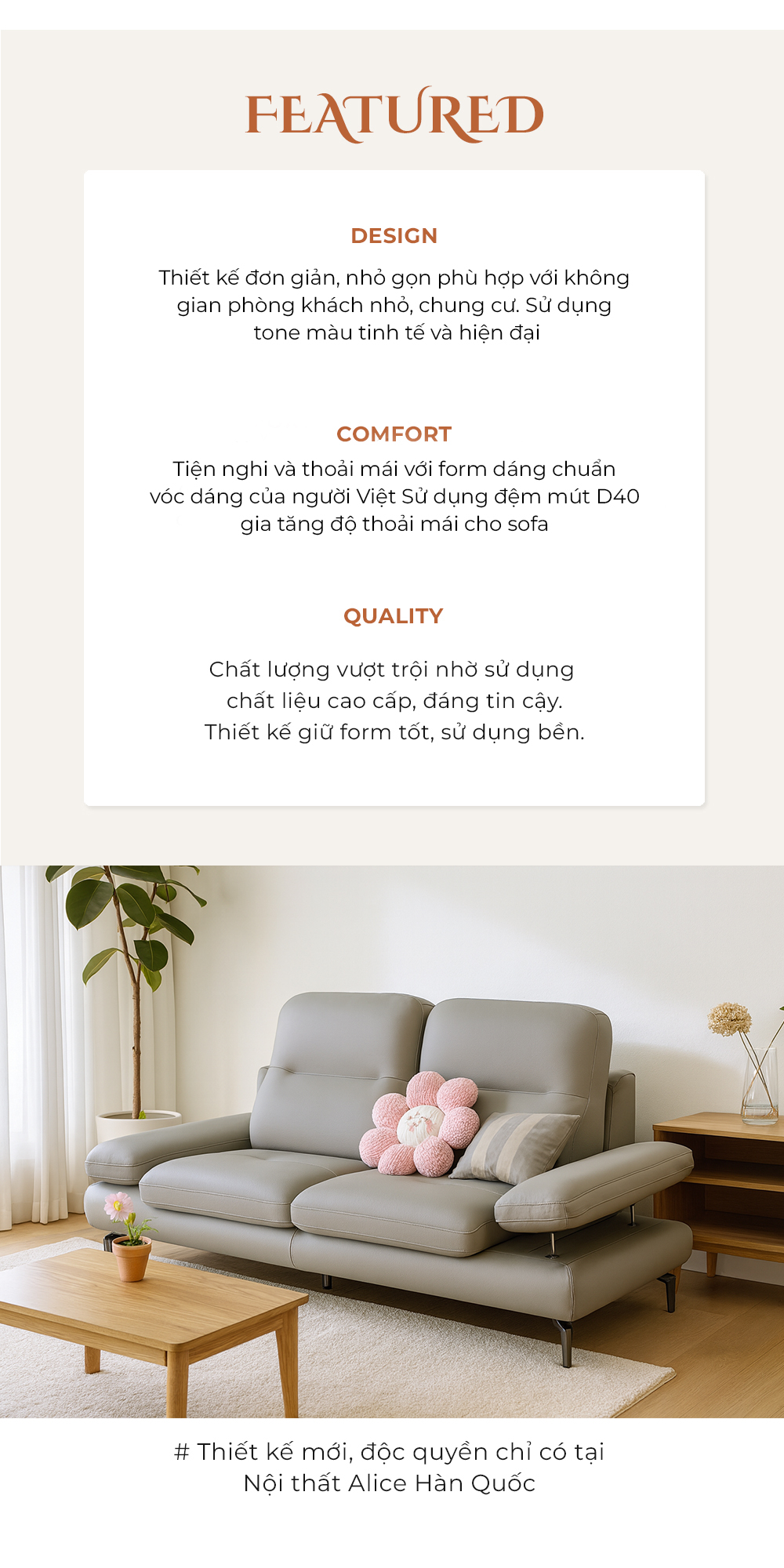 sofa 2m thiết kế đẹp